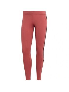 adidas Aeroready Designed To Move Cotton-Touch 7/8 Tights Pink Workout Leggings